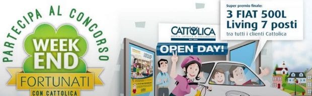 WEEKEND FORTUNATI con CATTOLICA logo