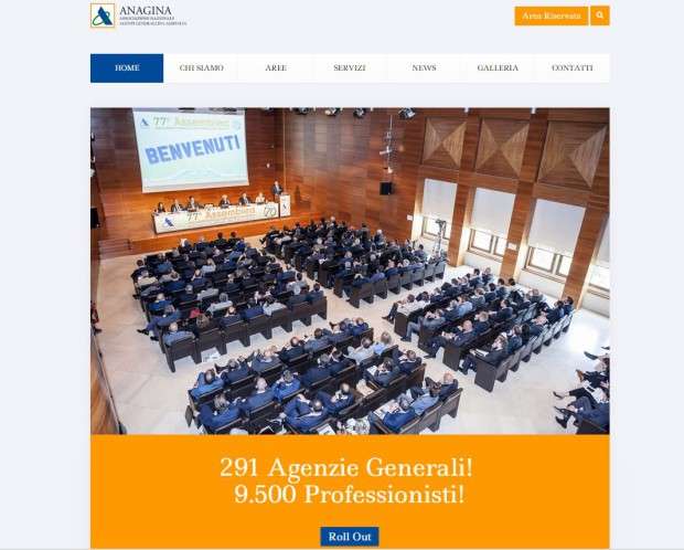 Anagina - home page sito