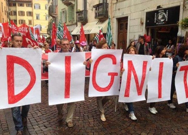 Manifestazione OO.SS. a Trento 23 giu 2015 4