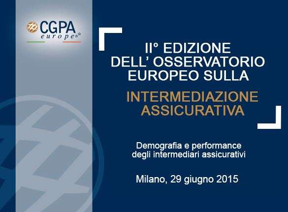 Osservatorio Cgpa - Medi 2015