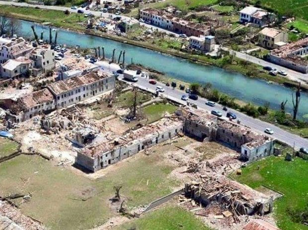 Tromba d aria a Dolo