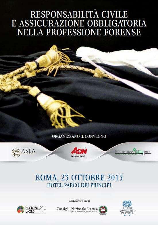 Convegno Rc e assicurazione obbligatoria nella professione forense