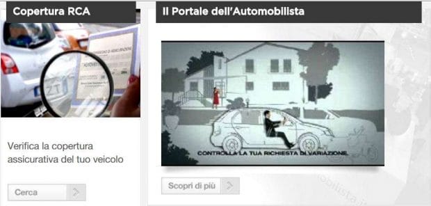 Il portale dell'Automobilista