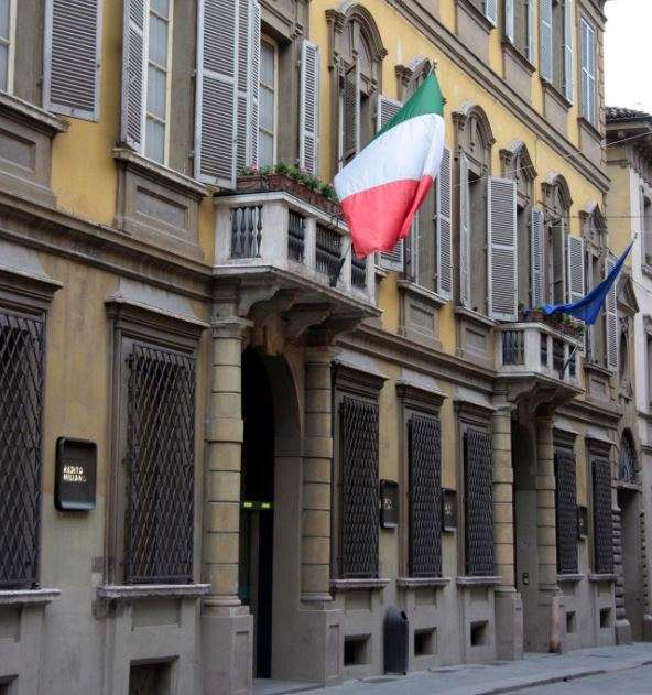 La sede del Credem