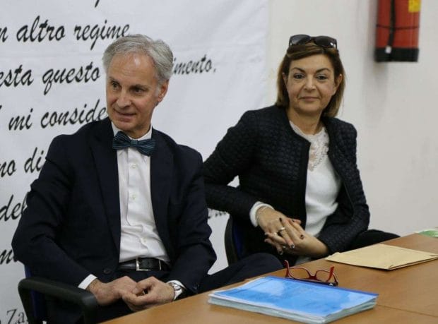 Cosimo Ampolo e Rossella Ingrosso