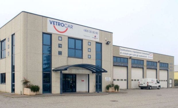 La sede operativa di VetroCar a Verona