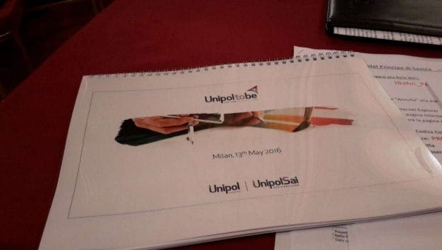 Presentazione piani industriali Unipol e UnipolSai