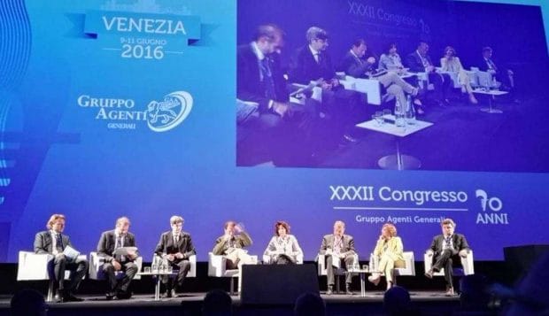 Gruppo agenti Generali - tavola rotonda congresso Venezia giugno 2016