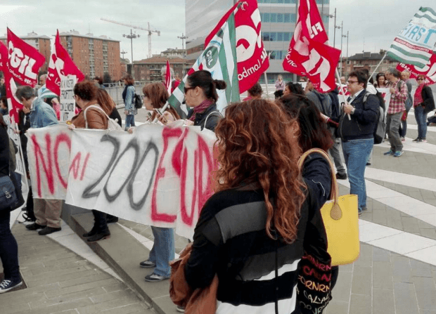 Sciopero lavoratori Direct Line